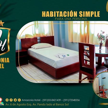 Amazonia Hotel Cobija Kültér fotó